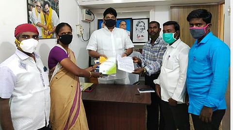 புதிய கல்விக் கொள்கையை நிராகரிக்க நாடாளுமன்றத்தில் குரல் எழுப்புக!- கௌதம சிகாமணி எம்.பி.யிடம் தமிழ்நாடு அறிவியல் இயக்கம் கோரிக்கை மனு