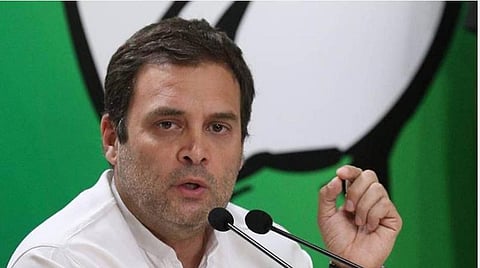 காங்கிரஸ் முன்னள் தலைவரும் எம்.பியுமான ராகுல் காந்தி : கோப்புப்படம்