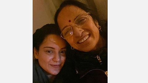 என் மகளுக்கு பாதுகாப்பு அளித்த பாஜகவுக்கு நன்றி: கங்கணா ரணாவத் தாய் பேட்டி