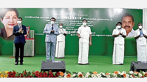 காஞ்சிபுரம், செங்கல்பட்டு மாவட்டங்களில் ரூ.2,085 கோடியில் வெள்ளத் தடுப்பு திட்டம்: முதல்வர் பழனிசாமி தகவல்