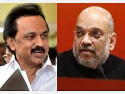 இந்தியைக் காப்பாற்றுவதை விட கரோனாவிலிருந்து இந்தியர்களைக் காப்பாற்றுங்கள்: அமித் ஷாவுக்கு ஸ்டாலின் பதில்