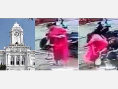 தெருவிளக்கு மின்சாரம் பாய்ந்து சாலையில் சென்ற பெண் பலி: மாநகராட்சி மின்சாரப் பொறியாளர்கள் 2 பேர் பணியிடை நீக்கம்