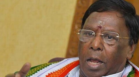 புதுச்சேரி முதல்வர் நாராயணசாமி: கோப்புப்படம்