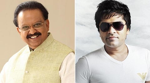 உலகைத் தினம் மகிழ்விக்க அனுப்பப்பட்ட குரல் மருத்துவர்: எஸ்பிபிக்கு சிம்பு புகழாஞ்சலி