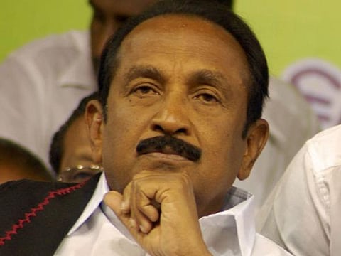 வைகோ: கோப்புப்படம்