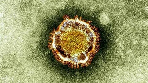 காரைக்கால் அரசு மருத்துவமனையில் சிமென்ட் காரை பெயர்ந்து விழுந்தது: கரோனாவுக்கு சிகிச்சை பெற்றவர் காயம்