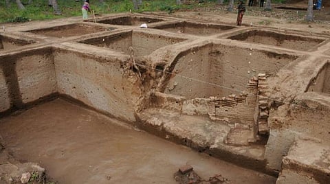 கரோனா, மழையால் கீழடி 6-ம் கட்ட அகழாய்வை முடிப்பதில் சிக்கல்