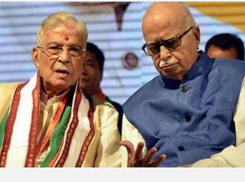 முரளி மனோகர் ஜோஷி, எல்.கே. அத்வானி: கோப்புப்படம்