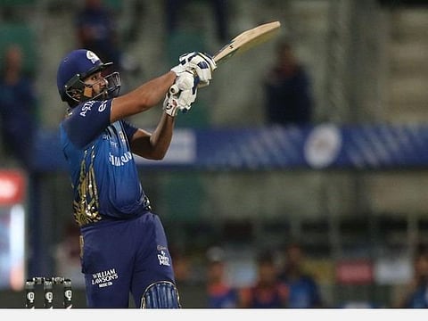 மும்பை இந்தியன்ஸ் கேப்டன் ரோஹித் சர்மா : படம் ஏஎன்ஐ