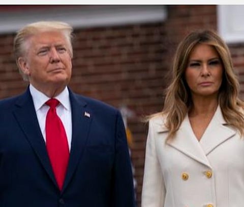 அமெரிக்க அதிபர் டொனால்ட் ட்ரம்ப், மனைவி மெலனியா ட்ரம்ப் : கோப்புப்படம்