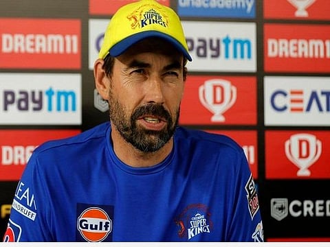 சிஎஸ்கே தலைமைப் பயிற்சியாளர் ஸ்டீபன் பிளெமிங் : படம் | ஏஎன்ஐ.