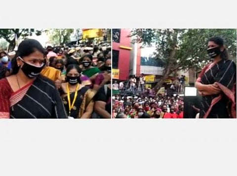 உ.பி. பாலியல் வன்கொடுமைக்கு எதிரான பேரணி: திமுக எம்.பி. கனிமொழி மீது 5 பிரிவுகளின் கீழ் வழக்கு