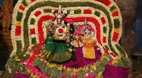 ஒரே தலத்தில்... உமையவள், சரஸ்வதி, மகாலக்ஷ்மி, துர்கை; தாலி பாக்கியம் தரும் லால்குடி சப்தரிஷீஸ்வரர் கோயில்