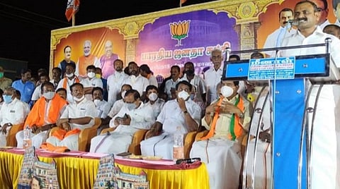 ஸ்டாலின் ஒருபோதும் முதல்வராக முடியாது: பாஜக மாநிலத் தலைவர் எல்.முருகன் பேச்சு