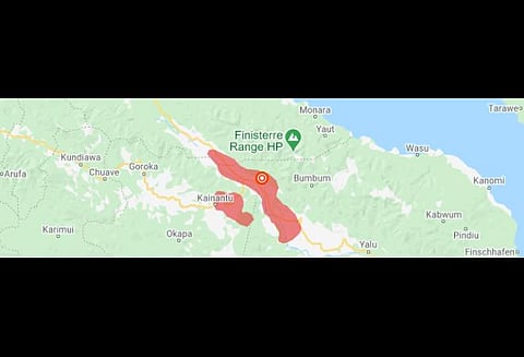 பப்புவா நியூ கினியாவில் சக்திவாய்ந்த நிலநடுக்கம்