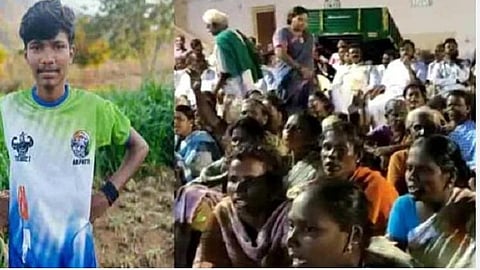 மாணவர் தற்கொலை விவகாரம்: இரு எஸ்.ஐ.,க்களை கைது செய்யக்கோரி ஆதார், ரேசன் கார்டுகளை ஒப்படைத்து போராட்டம்- மதுரை பேரையூரில் பரபரப்பு