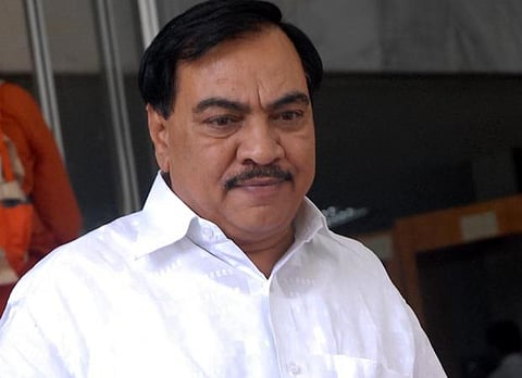 பாஜக தலைவர் ஏக்நாத் கட்ஸே : கோப்புப்படம்