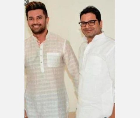 நான் விலகுவதற்கு பிரசாந்த் கிஷோர் தூண்டுதலா?- வெளியாரின்யோசனை தேவையில்லை: மறுக்கும் சிராக் பாஸ்வான்