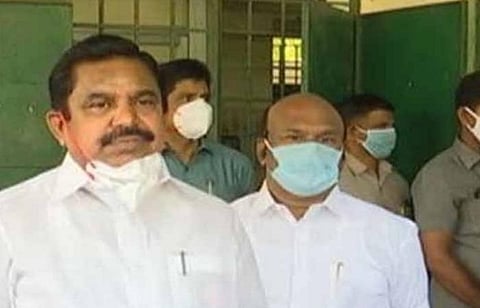 காவேரி மருத்துவமனை சென்றார் முதல்வர் பழனிசாமி: அமைச்சர் துரைக்கண்ணு உடல் நலம் விசாரிப்பு