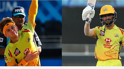 சாம் கரண், ருதுராஜ் கெய்க்வாட்.