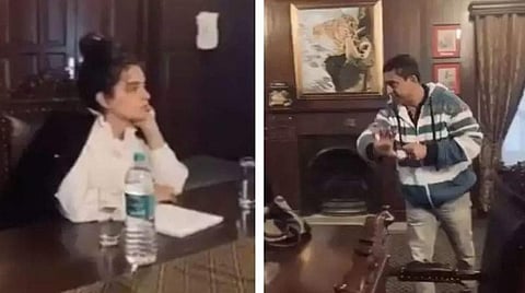 ‘தேஜஸ்’ படத்துக்காக விமானப் பயிற்சியைத் தொடங்கிய கங்கணா