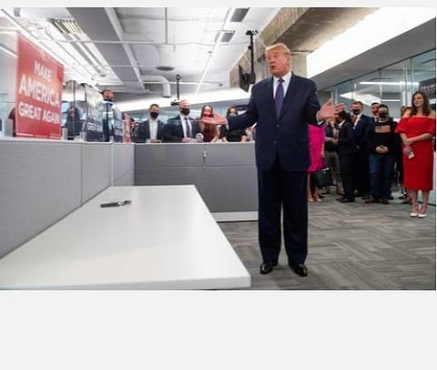 புளோரிடாவை வென்று அதிர்ச்சியளித்த ட்ரம்ப்: திடீர் திருப்பத்தில் ட்ரம்ப் முன்னேற்றம்; பைடன் வெற்றிக்கு அச்சுறுத்தல்