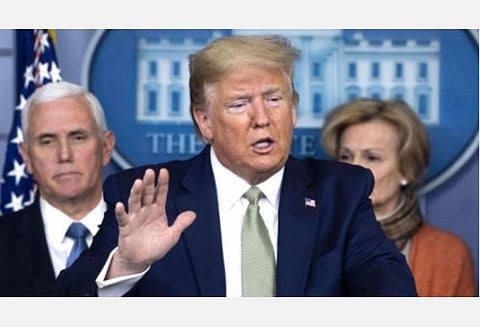 தேர்தலில் ஜோ பைடன் மோசடி செய்திருக்கிறார்: ட்ரம்ப் குற்றச்சாட்டு