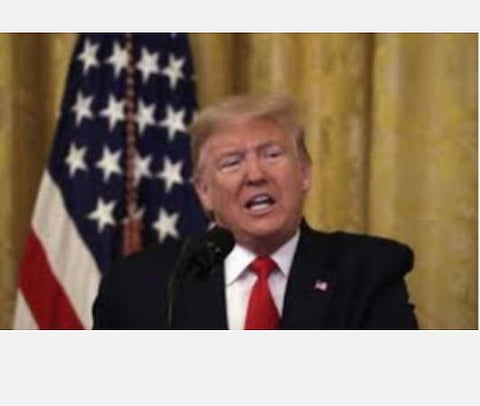 ‘மிகப்பெரிய வெற்றி’ - முழங்கிய ட்ரம்ப்.. நீக்கிய ட்விட்டர் தளம்