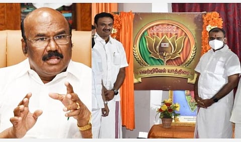 வேல் யாத்திரையைப் பாஜக கைவிடுவதே நல்லது; அனைவரும் சட்டத்துக்குக் கட்டுப்பட்டவர்கள்: அமைச்சர் ஜெயக்குமார் பேட்டி