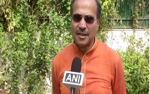 காங்கிரஸ் மக்களவைத் தலைவர் ஆதிர் ரஞ்சன் சவுத்ரி | கோப்புப் படம்.