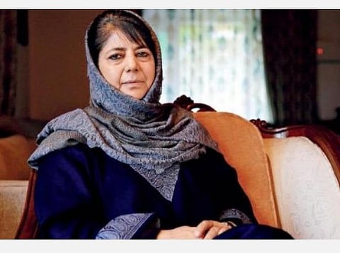 மெகபூபா முப்தி: கோப்புப் படம்.