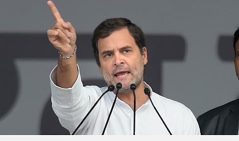 காங்கிரஸ் எம்.பி. ராகுல் காந்தி: கோப்புப் படம்.