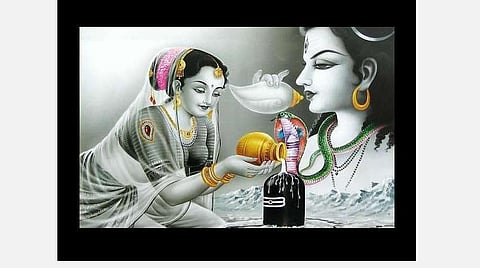 ’நீ பாதி நான் பாதி’ தாம்பத்தியத்தை உணர்த்தும் கேதார கெளரி விரதம்!