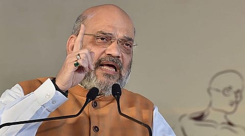 மத்திய உள்துறை அமைச்சர் அமித் ஷா: கோப்புப் படம்.