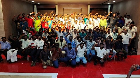 குமரி மாவட்டம் திக்கணங்கோட்டில் நடந்த நாம் தமிழர் கட்சி வேட்பாளர்கள் அறிமுகம், மற்றும் மாவட்ட நிர்வாகிகள் கலந்தாய்வு கூட்டம்.