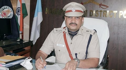 நாகை மாவட்ட காவல்துறை கண்காணிப்பாளர் ஓம் பிரகாஷ் மீனா.