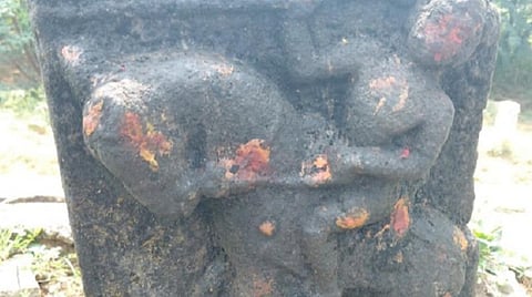 மதுரையில் 15-ம் நூற்றாண்டைச் சேர்ந்த குதிரைவீரன் நடுகல் கண்டுபிடிப்பு