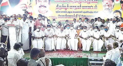 ஸ்டாலினின் முதல்வர் கனவு பலிக்காது சட்டப்பேரவைத் துணைத் தலைவர் பொள்ளாச்சி ஜெயராமன் கருத்து