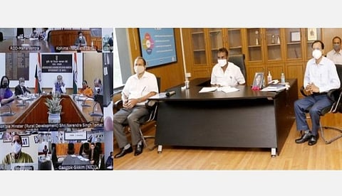 பிரதம மந்திரியின் குடியிருப்பு திட்டம்; 9 ஆண்டுகளில் 17 லட்சம் பயனாளிகளுக்கு வீடுகள் கட்டித் தரப்பட்டுள்ளன: அமைச்சர் எஸ்.பி.வேலுமணி தகவல்