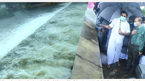 கனமழை, நீர்வரத்து அதிகரிப்பு; செம்பரம்பாக்கம் நீர் திறப்பு 5000 கன அடியாக உயர்த்தப்பட்டது: அடையாறு ஆற்றில் கரை புரண்டோடும் வெள்ளம்