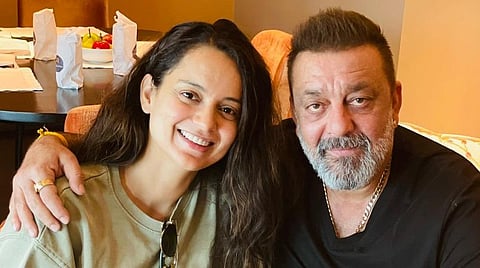 சஞ்சய் தத்துடன் கங்கனா சந்திப்பு: நெட்டிசன்கள் கடும் சாடல்