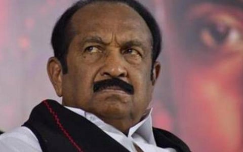 வைகோ: கோப்புப்படம்