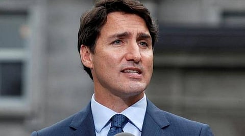 கனடா பிரதமர் ஜஸ்டின் ட்ரூடோ : கோப்புப்படம்