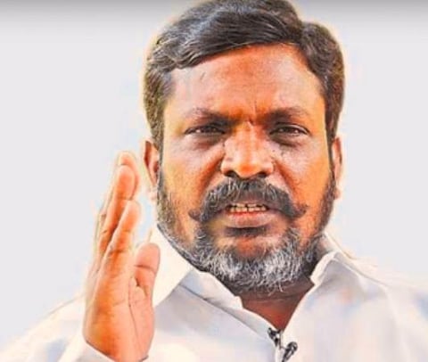 திருமாவளவன்: கோப்புப்படம்