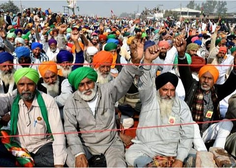 டெல்லி போராட்டத்தில் ஷாஹின்பாக் போராட்டக்காரர்களை அனுமதிக்க விவசாயிகள் எதிர்ப்பு