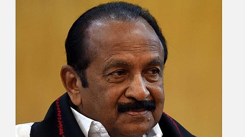 வைகோ: கோப்புப்படம்