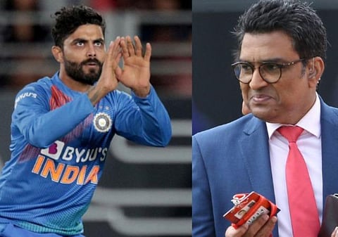 ரவிந்திர ஜடேஜா, சஞ்சய் மஞ்சரேக்கர் : கோப்புப்படம்