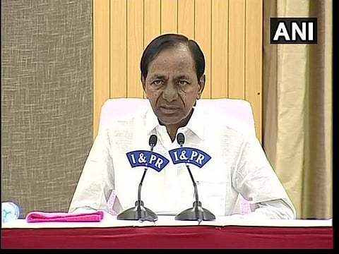 தெலங்கானா முதல்வர் சந்திரசேகர் ராவ் :படம் ஏஎன்ஐ