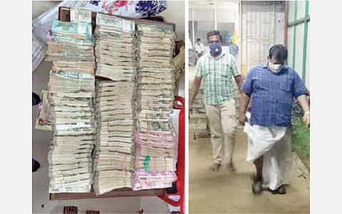 திருவாரூர் அரிசி ஆலை உரிமையாளரிடம் ரூ.40,000 லஞ்சம் வாங்கிய மாசுக் கட்டுப்பாட்டு வாரிய பொறியாளர் கைது: லஞ்ச ஒழிப்பு போலீஸார் சோதனையில் ரூ.62.72 லட்சம் சிக்கியது