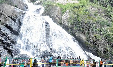 ஊரடங்கு தளர்வால் 9 மாதங்களுக்கு பிறகு குரங்கு அருவியில் சுற்றுலாப் பயணிகளுக்கு அனுமதி